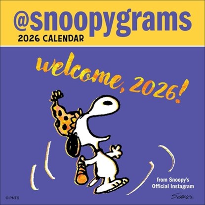 Peanuts®: @Snoopygrams 2026 Mini Wall Calendar, Peanuts Worldwide LLC ; Charles M. Schulz - Paperback - 9781524898434
