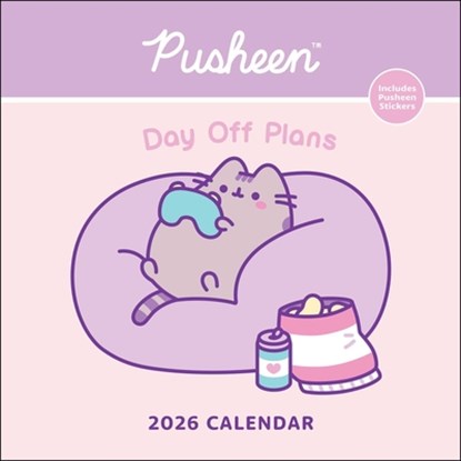 Pusheen 2026 Wall Calendar: Day Off Plans, Claire Belton - Gebonden - 9781524899226