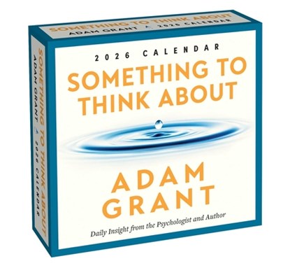 Adam Grant 2026 Day-to-Day Calendar, Adam Grant - Paperback - 9781524899332