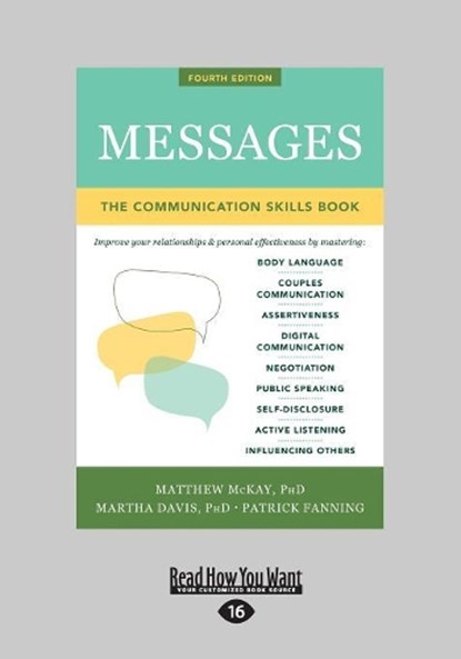 Messages, Martha Davis; Matthew McKay; Patrick Fanning - Overig - 9781525283338
