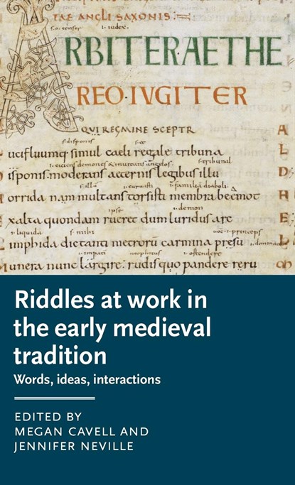 Riddles at Work in the Early Medieval Tradition, Megan Cavell ; Jennifer Neville - Gebonden - 9781526133717
