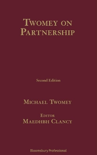 Twomey on Partnership, TWOMEY,  Michael - Gebonden - 9781526504852