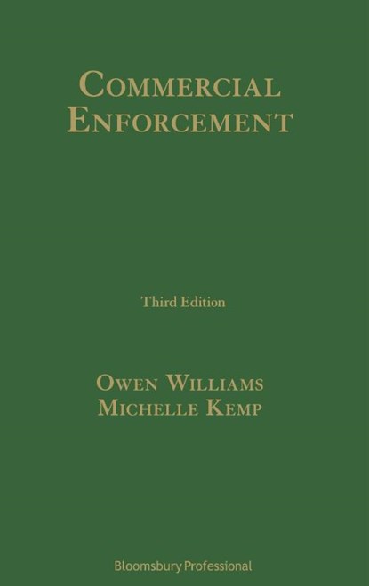 Commercial Enforcement, Owen Williams ; Michelle Kemp - Gebonden - 9781526512895