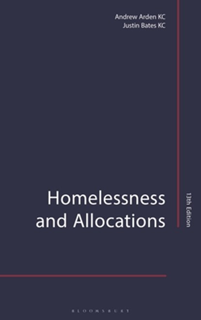 Homelessness and Allocations, Andrew Arden (Arden Chambers KC ; Justin (Barrister Bates KC - Paperback - 9781526528315