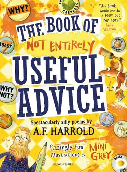 The Book of Not Entirely Useful Advice, A.F. Harrold - Gebonden - 9781526618016
