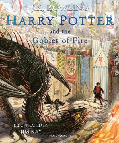 Harry Potter and the Goblet of Fire. Illustrated Edition, ROWLING,  J. K. - Paperback - 9781526679864