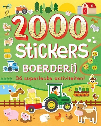 2000 stickers Boerderij, niet bekend - Paperback - 9781527019713