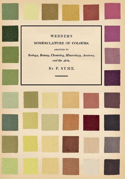 Werner's Nomenclature of Colours;Adapted to Zoology, Botany, Chemistry, Mineralogy, Anatomy, and the Arts, Patrick Syme ; Abraham Gottlob Werner - Gebonden - 9781528717052