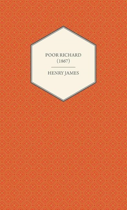 Poor Richard (1867), Henry James - Gebonden - 9781528773751