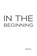 In the Beginning, John Bell - Paperback - 9781528935210