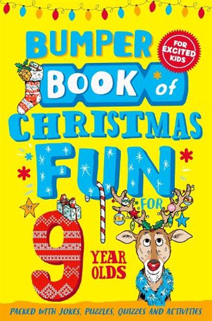 Bumper Book of Christmas Fun for 9 Year Olds, Macmillan Children's Books - Paperback - 9781529067033