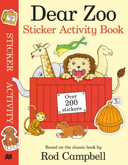 Dear Zoo Sticker Activity Book, Rod Campbell - Paperback - 9781529074680