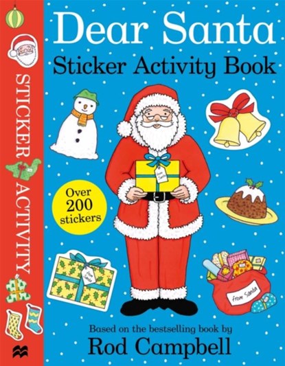 Dear Santa Sticker Activity Book, Rod Campbell - Paperback - 9781529074703