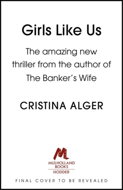 Girls Like Us, Cristina Alger - Paperback - 9781529351699