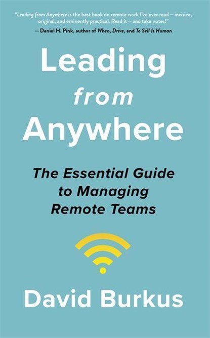 Leading From Anywhere, David Burkus - Paperback Gebonden - 9781529368581