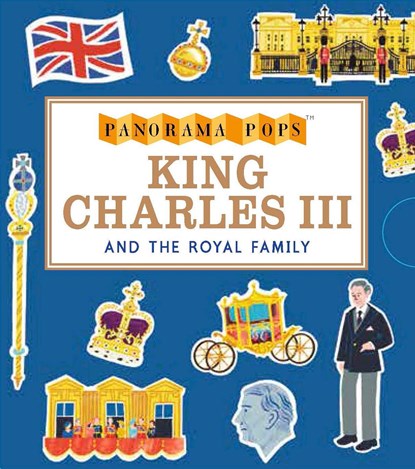 King Charles III and the Royal Family: Panorama Pops, Liz Kay - Gebonden - 9781529517330