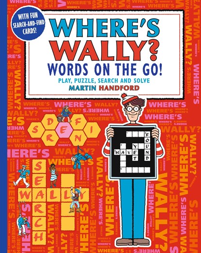 Where's Wally? Words on the Go! Play, Puzzle, Search and Solve, Martin Handford - Paperback - 9781529517934