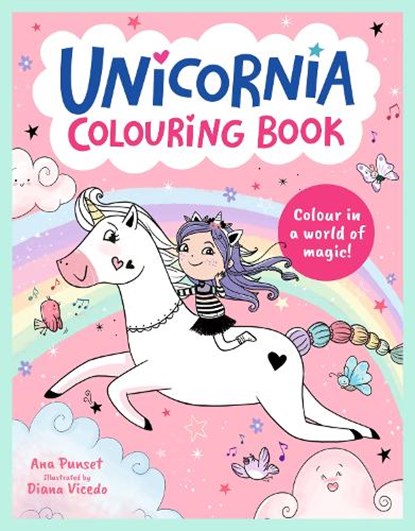 Unicornia Colouring Book, Ana Punset - Paperback - 9781529535778