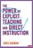 The Power of Explicit Teaching and Direct Instruction, ASHMAN,  Greg - Paperback - 9781529731606