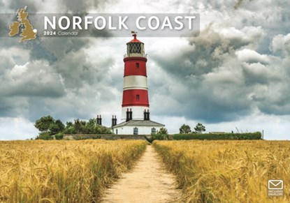 Norfolk Coast A4 Calendar 2024,  - Paperback - 9781529831429