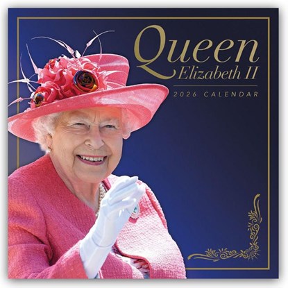 Queen Elizabeth Ii Square Wall Calendar, Carousel Calendar - Paperback - 9781529848144