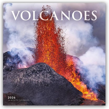 Volcanoes Square Wall Sunday Start Calen, Carousel Calendar - Paperback - 9781529850345