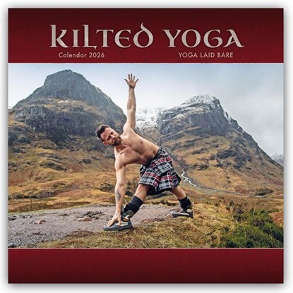 Kilted Yoga Square Wall Sunday Start Cal, Carousel - Paperback - 9781529850727