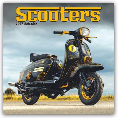 Scooters (PFP) W, Carousel Calendar - Paperback - 9781529858129
