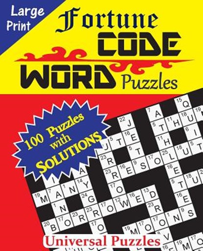 Fortune Codeword Puzzles, Universal Puzzles - Paperback - 9781530894505
