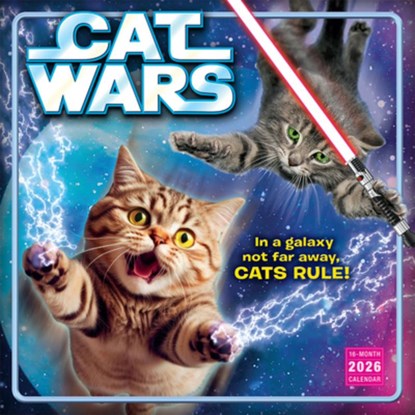 2026 Cat Wars Wall Calendar, Inc Sellers Publishing - Gebonden - 9781531943103
