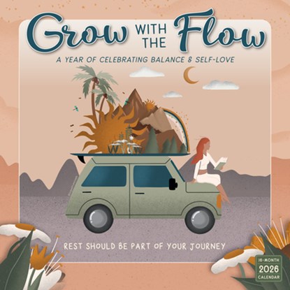2026 Grow with the Flow Wall Calendar, Steph Edwards - Gebonden - 9781531943301