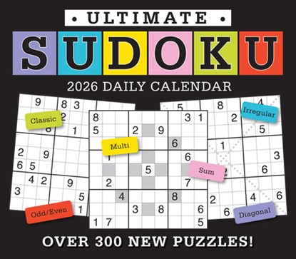 2026 Ultimate Sudoku Boxed/Daily Calendar, Conceptis Puzzles - Gebonden - 9781531944322