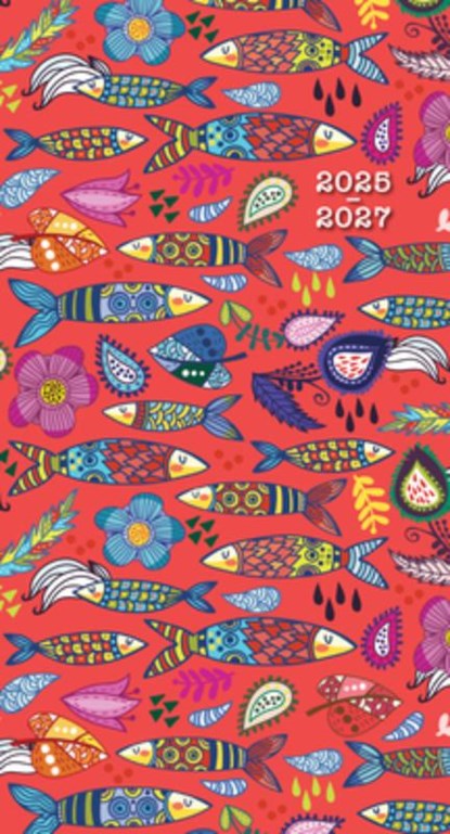 2026 Fun Fish Checkbook/2 Year Pocket Planner, Inc Sellers Publishing - Gebonden - 9781531944506