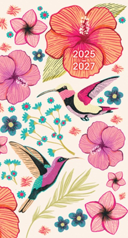 2026 Hummingbird Flowers Checkbook/2 Year Pocket Planner, Inc Sellers Publishing - Gebonden - 9781531944513