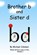 Brother B and Sister D, JOHNSON,  Michael A. - Paperback - 9781533255822