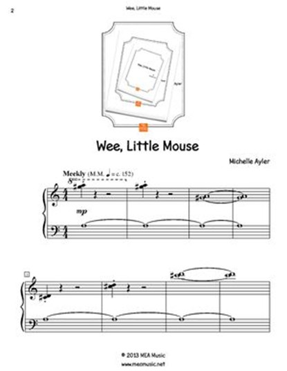 Wee, Little Mouse, Michelle Ayler - Ebook - 9781533783882