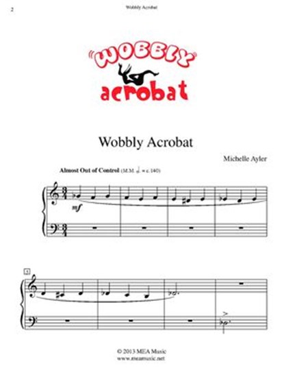 Wobbly Acrobat, Michelle Ayler - Ebook - 9781533787361