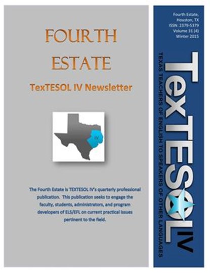 The Fourth Estate, Winter 2015 Vol 31, Issue 4, Alex Monceaux ; Olga Muranova ; R.A. Sri Sugyaningsih ; Yuan Xie ; Khanh Luong ; Dr. Olga Filatova ; Dr. Magana Dhamotharan ; Dr. Hilda A. Gentry - Ebook - 9781533797902
