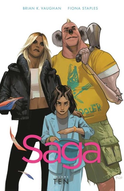 Saga Volume 10, Brian K Vaughan - Paperback - 9781534323346