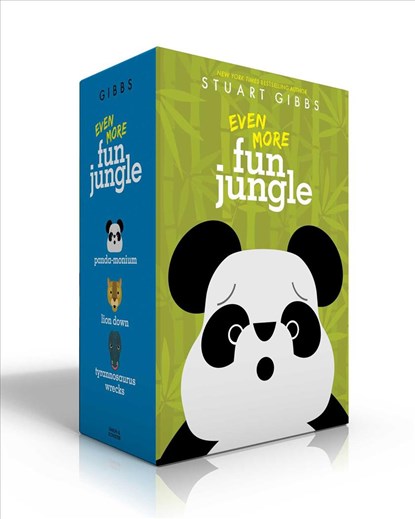 Even More Funjungle (Boxed Set): Panda-Monium; Lion Down; Tyrannosaurus Wrecks, Stuart Gibbs - Gebonden - 9781534467835