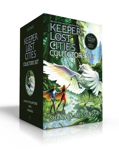 Keeper of the Lost Cities Collector's Set (Includes a Sticker Sheet of Family Crests) (Boxed Set): Keeper of the Lost Cities; Exile; Everblaze, Shannon Messenger - Paperback - 9781534479852