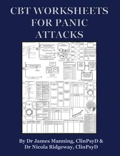 CBT Worksheets for Panic Attacks, MANNING,  Dr James - Paperback - 9781535558860