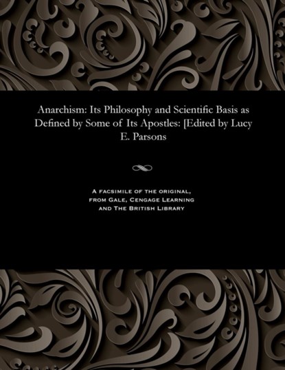 Anarchism, Lucy E Parsons - Paperback - 9781535800723