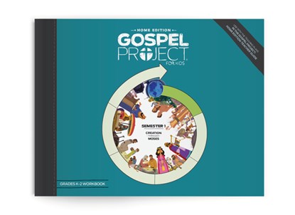 The Gospel Project for Kids: Home Edition - Grades K-2 Workbook Semester 1: Volume 1, Lifeway Kids - Paperback - 9781535909396