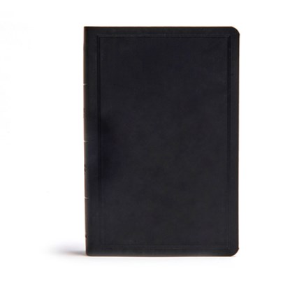 CSB Deluxe Gift Bible, Black Leathertouch, Csb Bibles by Holman - Gebonden - 9781535925488
