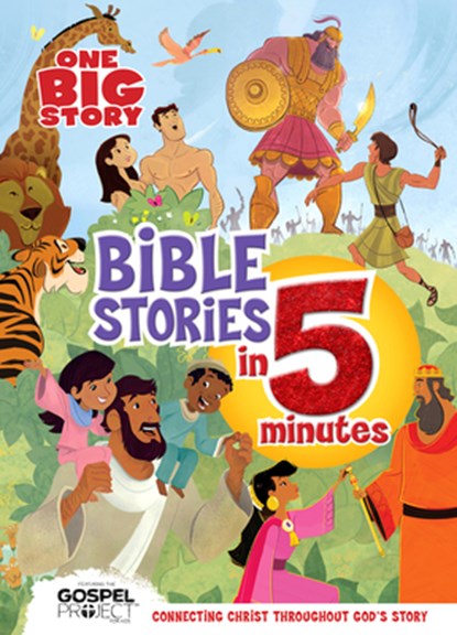 One Big Story Bible Stories in 5 Minutes (Padded), B&H Kids Editorial Staff - Gebonden - 9781535947961