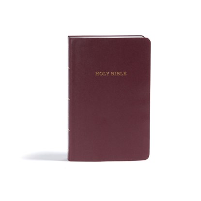 KJV Gift and Award Bible, Burgundy Imitation Leather, Holman Bible Publishers - Gebonden - 9781535990905