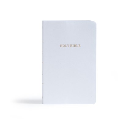 KJV Gift and Award Bible, White Imitation Leather, Holman Bible Publishers - Gebonden - 9781535990936