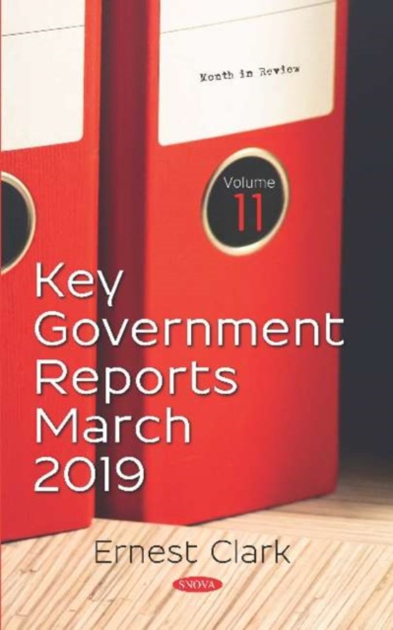 Key Government Reports for March 2019