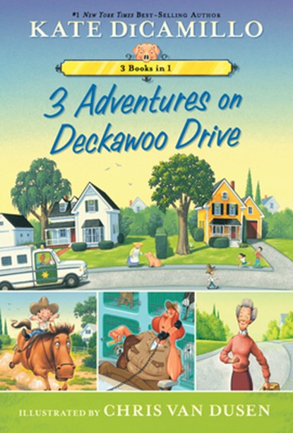 3 Adventures on Deckawoo Drive: 3 Books in 1, Kate DiCamillo - Paperback - 9781536208641